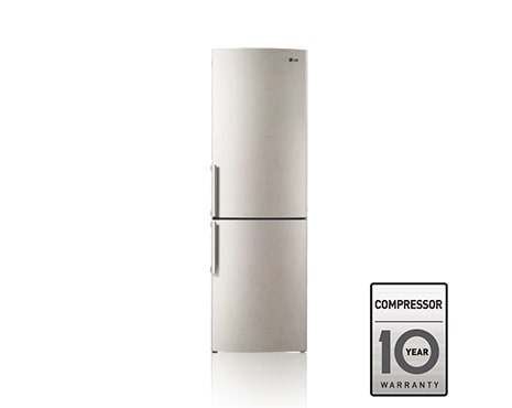 LG Двухкамерный холодильник LG Total No Frost. Высота 190см. Цвет бежевый., GA-B439YECA